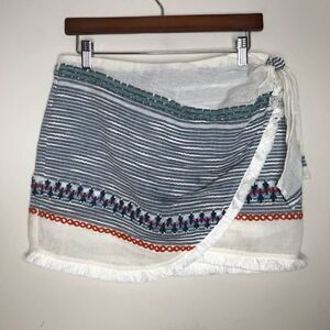 Red Carter Sz S Swim Coverup Skirt